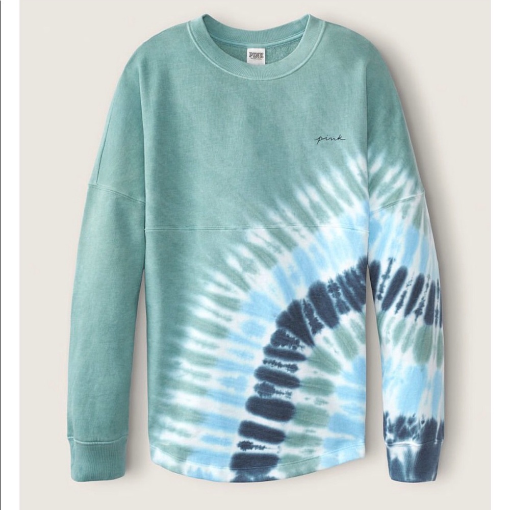 PINK VICTORIA’S SECRET CREW SWEATSHIRT 💙🦋
